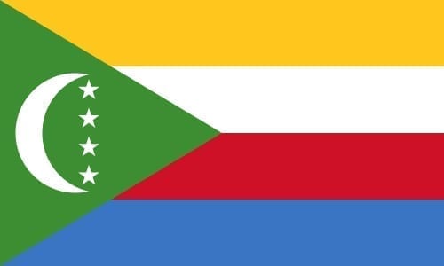 hier uw Comoros flag bij Wereldvlaggen.nl