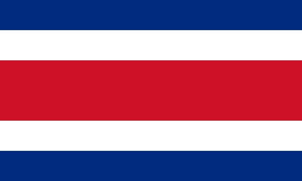 uitvinden viool pad Koop hier uw Costa Rica Staat vlag bij Wereldvlaggen.nl