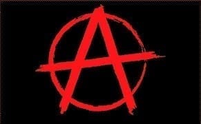 Anarchy Rood vlag