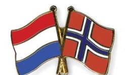 Netherlands Norway Friendship Flag Pin