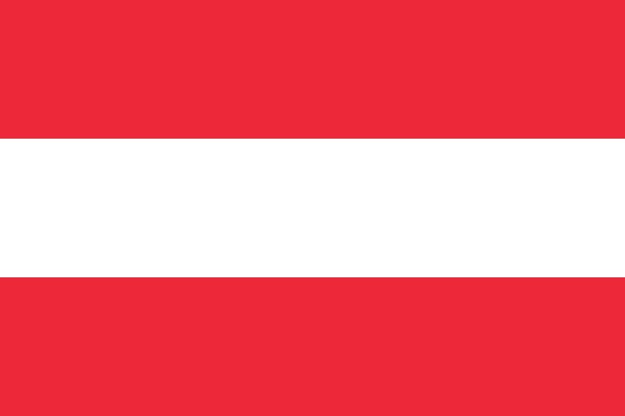hier Oostenrijk vlag bij Wereldvlaggen.nl