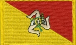 Sicilia Sicily vlag patch