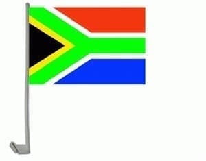 Zuid Afrika vlag car flag