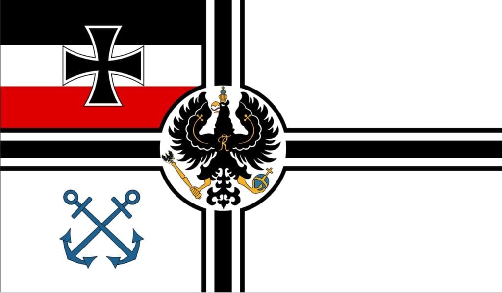 Beheren Intrekking Lee Koop hier uw German Imperial Marine flag 1871 1892 bij Wereldvlaggen.nl