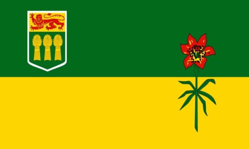 Saskatchewan territory vlag