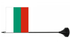 Bulgaria table flag