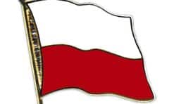 Polen speldje civiele vlag
