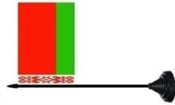 Wit Rusland Belarus tafelvlag