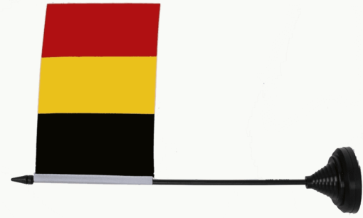 Belgium table flag
