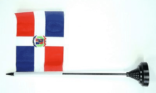 Dominicaans republiek tafelvlag