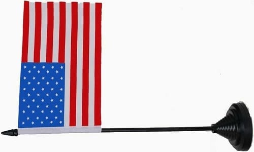 USA United States table flag