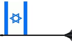 Israel table flag