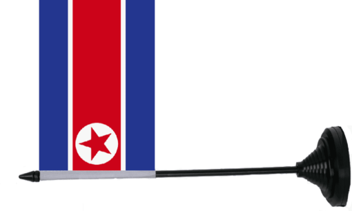 Korea noord tafelvlag