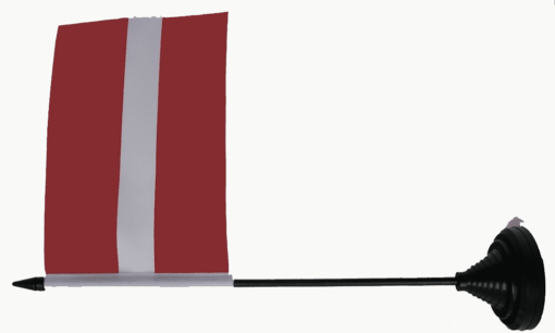 Latvia table flag