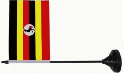 Uganda table flag