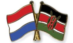 Nederland Kenia vlag vriendschapsspeldje