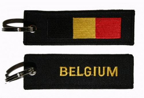 Belgium Keyring