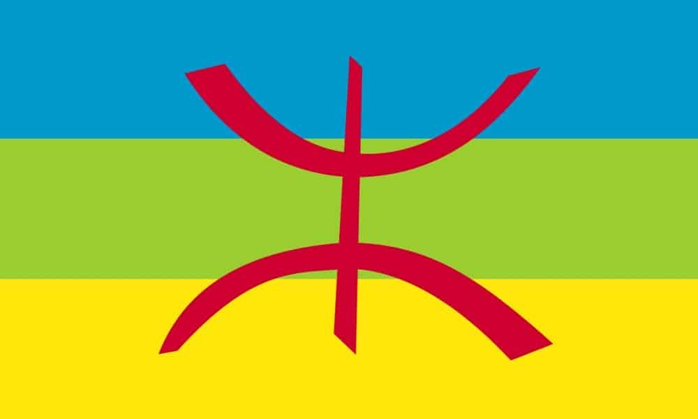 Berber Akenyal Amaziɣ Flag