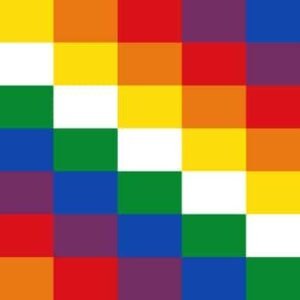 Bolivia Wiphala flag