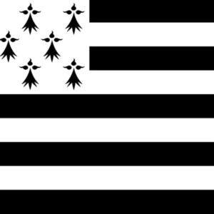Bretagne Brittany Region flag