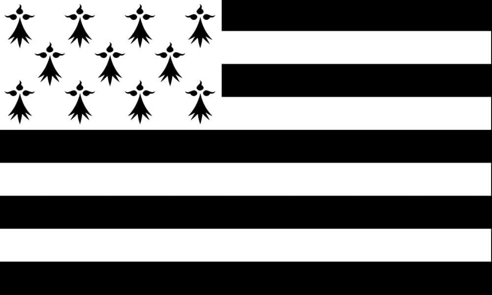 Bretagne Brittany Region flag