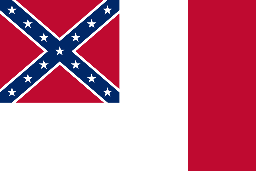 3rd Confederate flag 4 march 1865