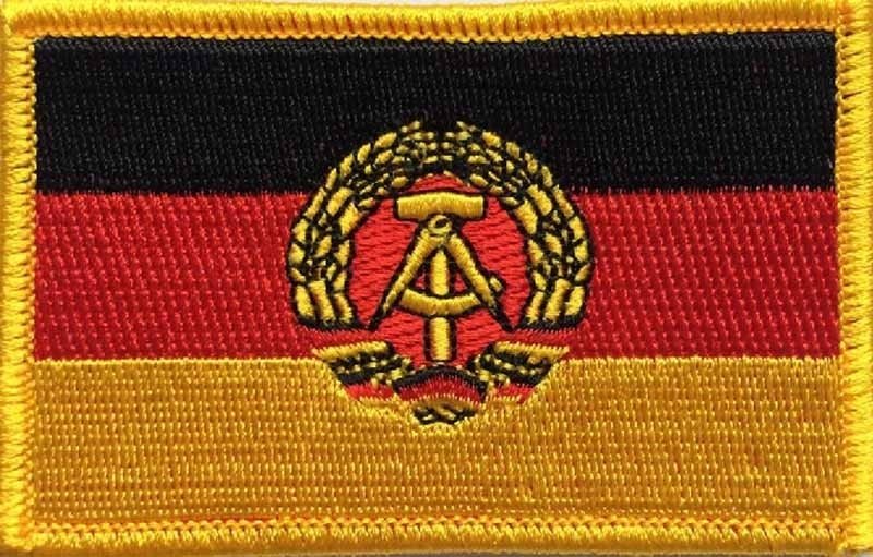 DDR East Germany flag patch