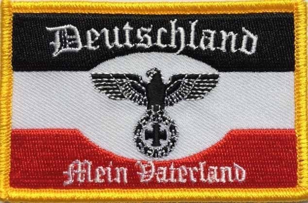 DR German Reich flag patch Mein Vaterland