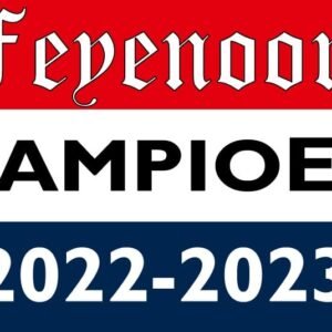 Feyenoord Kampioen 22-23 vlag NL