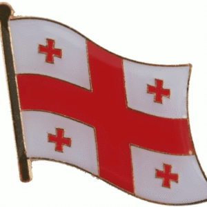 Georgia flag lapel pin