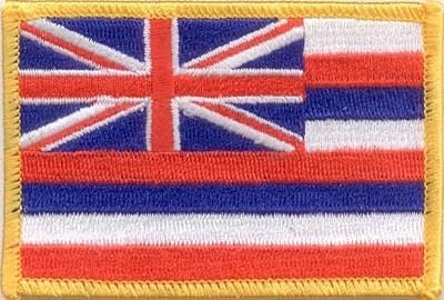 Hawaii state flag patch