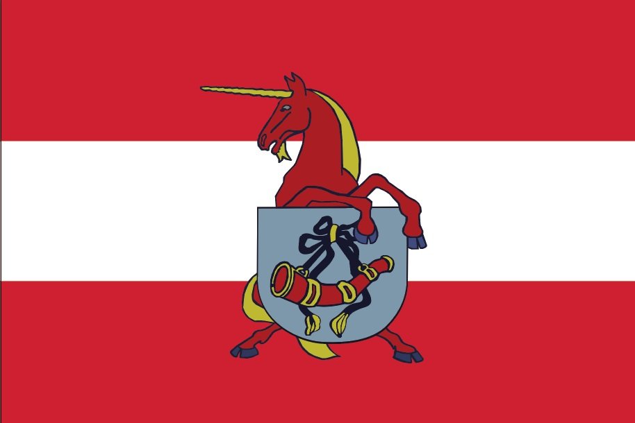 Hoorn Gemeentevlag met wapen