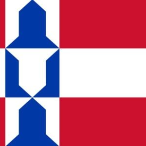 Houten Gemeentevlag