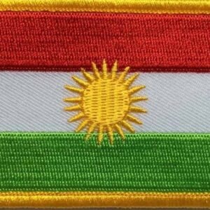 Kurdistan flag patch