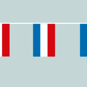 Netherlands flag bunting 6m long