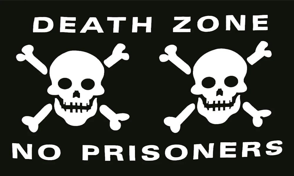 Pirate flag Death Zone