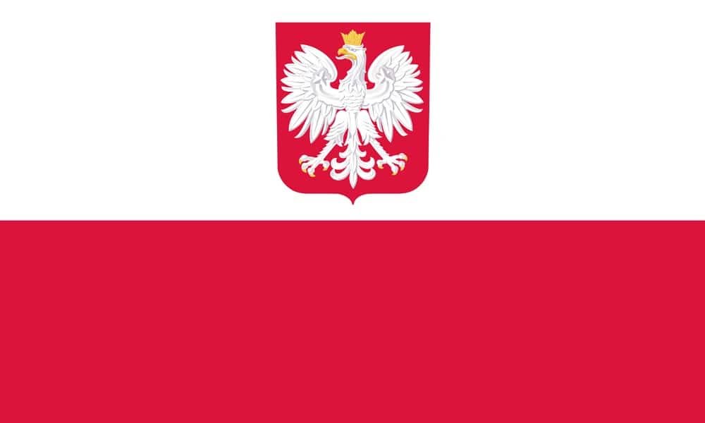 Poland flag Shield
