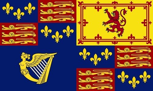Royal Banner 1603-1649 1660-1689 1702-1707