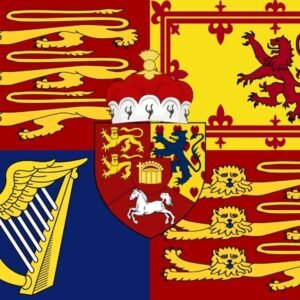 Royal Standard of the United Kingdom from 1801 to 1816