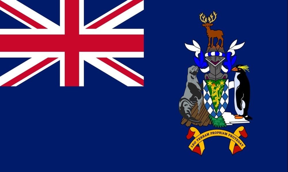 South Georgia and the South Sandwich Islands flag