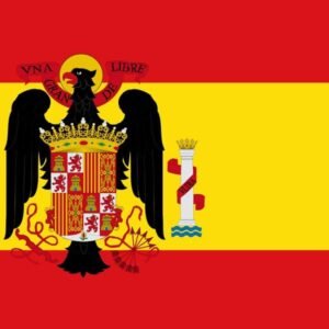 Spanish State flag 1945 to 1977