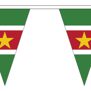 Suriname vlaggenketting 20m lang