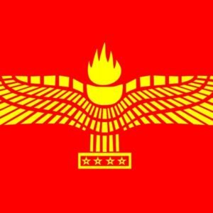 Aramean-Syriac flag