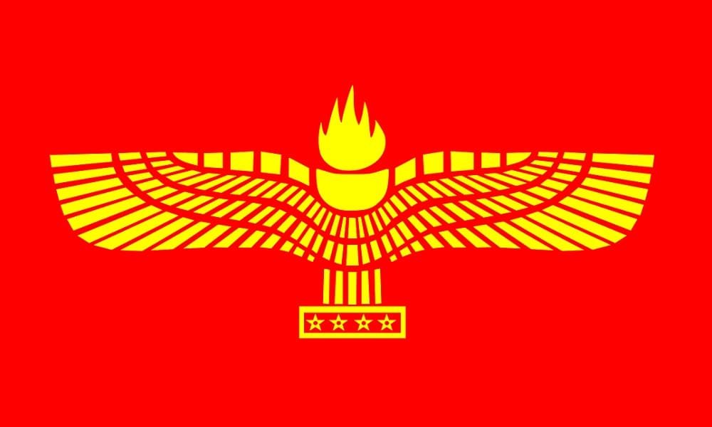 Aramean-Syriac flag