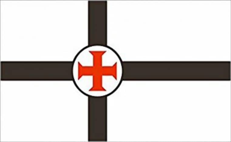 Knights Templar Secret Society flag