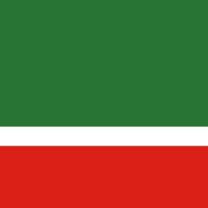 Tsjetsjen Republic flag