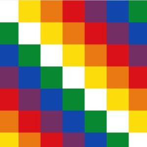 Wiphala Bolivia flag