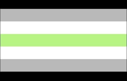 Agender pride flag