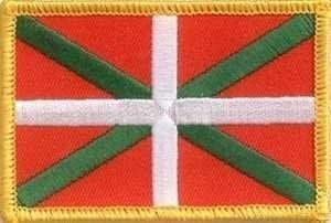 Basque Region flag patch