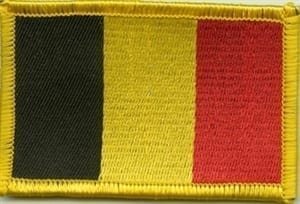 Belgium flag patch